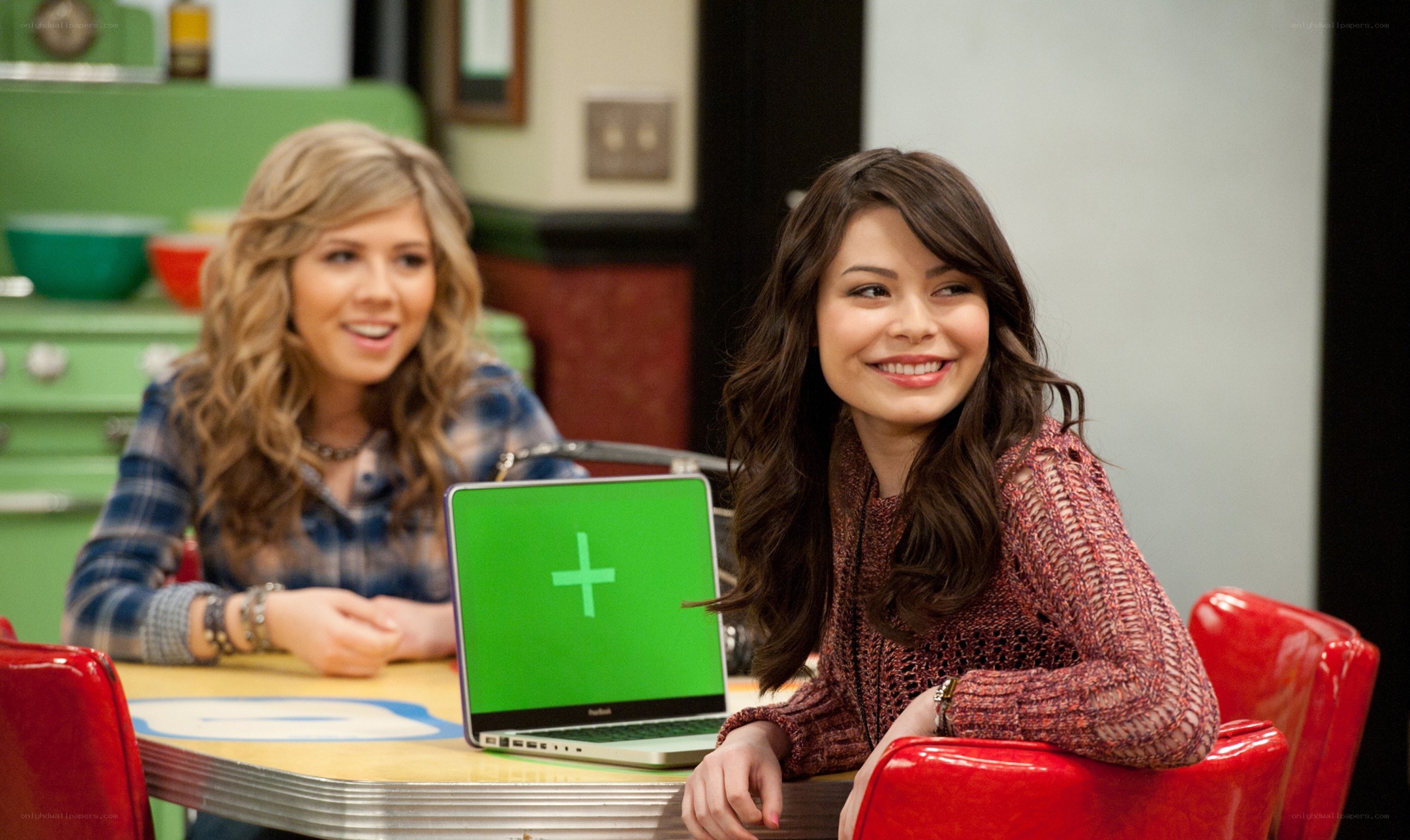 Two women at a diner table