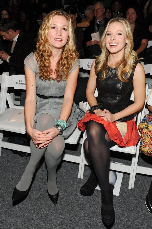 Two women at a fashion event