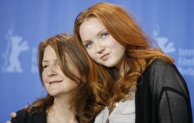 Two women at a film event