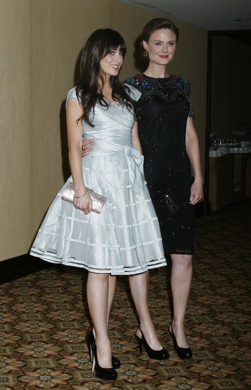 Two women at a formal event