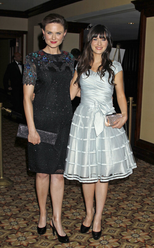 Two women at a formal event