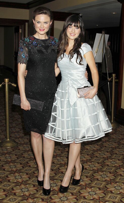 Two women at a formal event