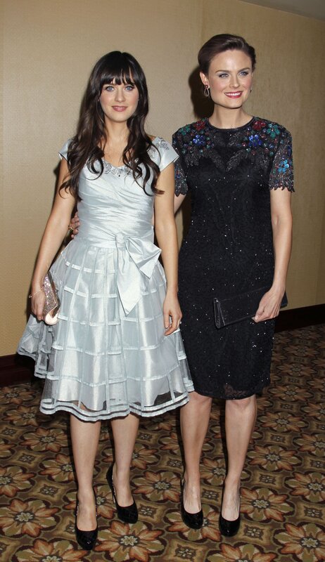 Two women at a formal event