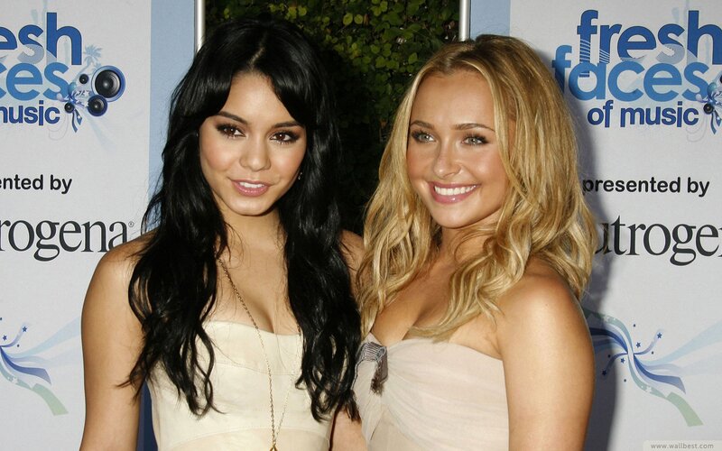 Two women at a music event