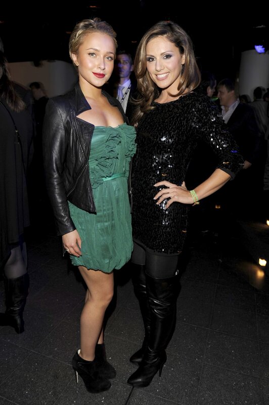 Two women at a party