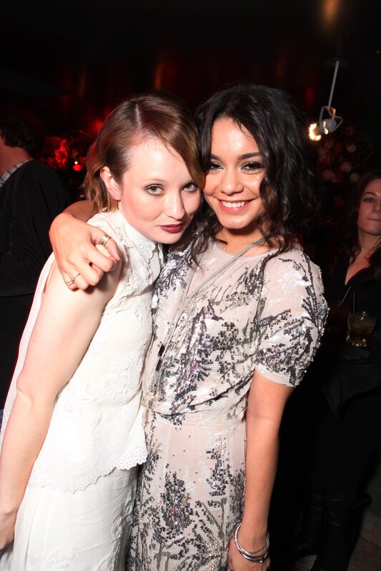 Two women at a party