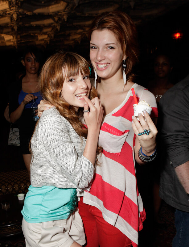 Two women at a party