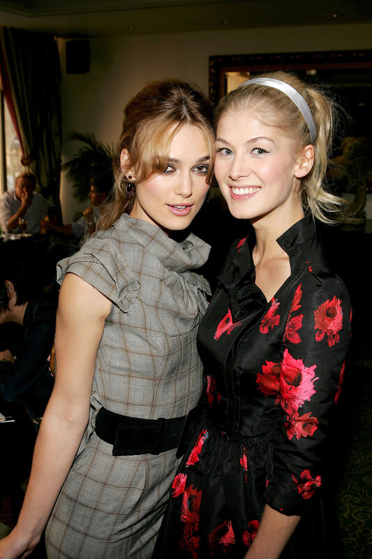 Two women at a social event