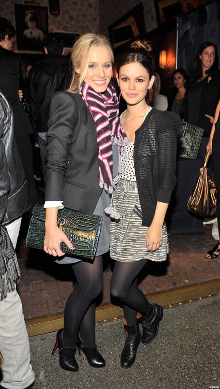 two women at a social event