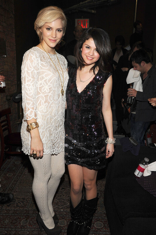 Two women at a social event