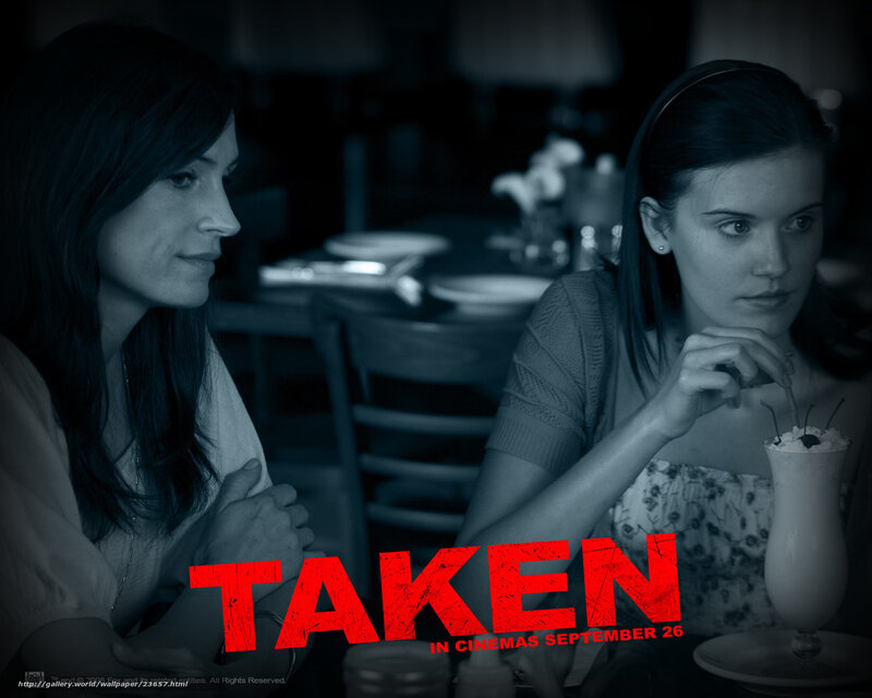 Two Women at a Table — Blue