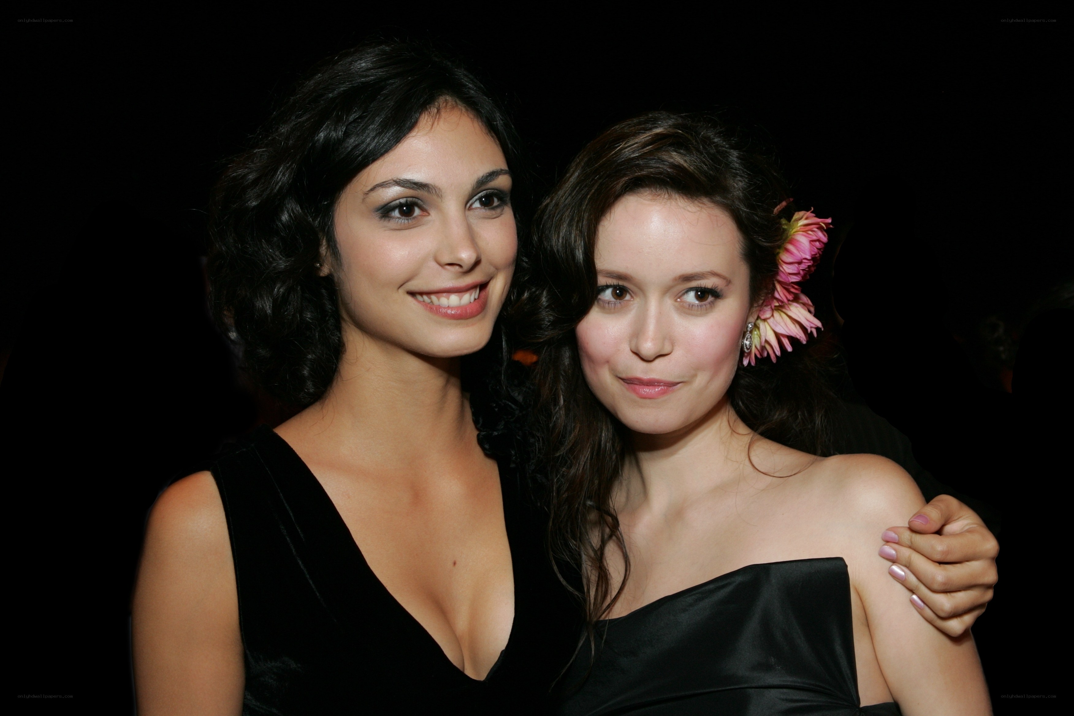 Two women at an event