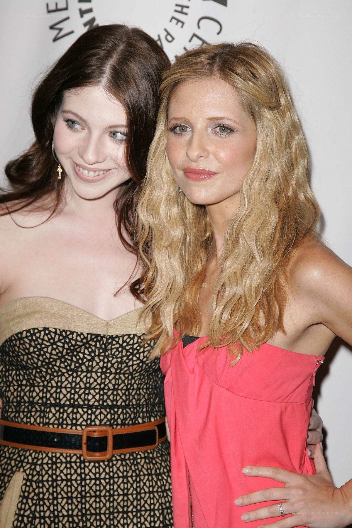 Two women at an event