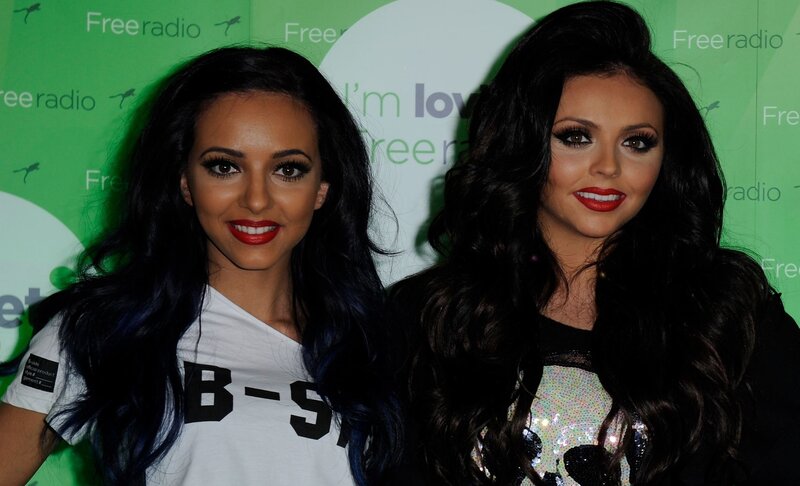 Two Women at Event — Green