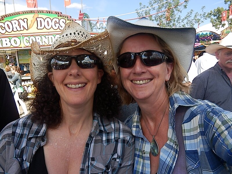 Two Women at Fair