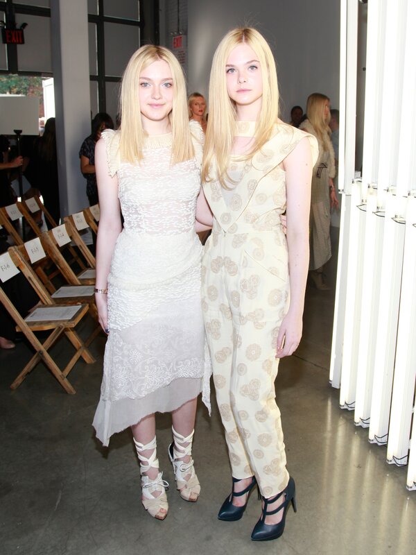 Two women at fashion event