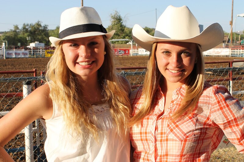 Two Women at Rodeo