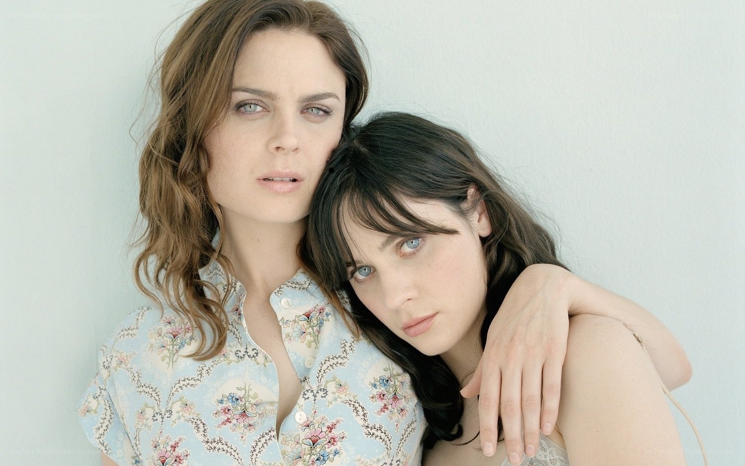 two women embracing