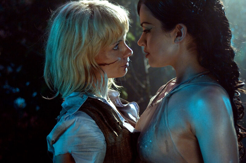 two women face to face