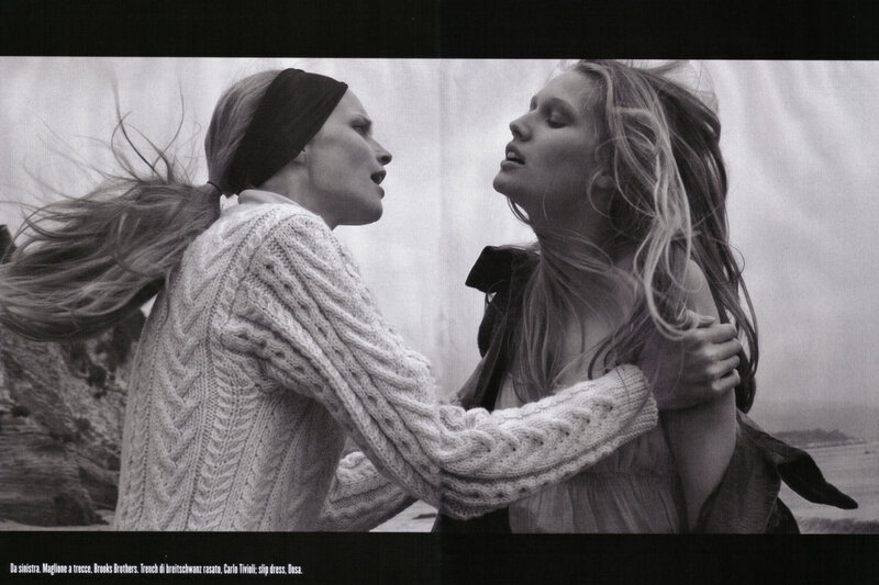 Two Women Fighting — Black, Dramatic, Photograph