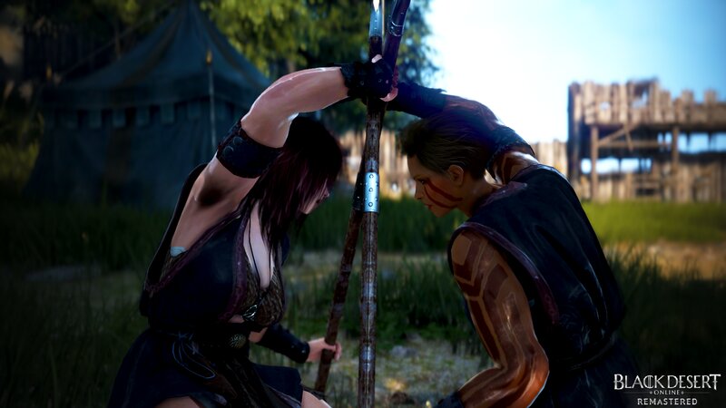 Two Women Fighting — Black, Intense
