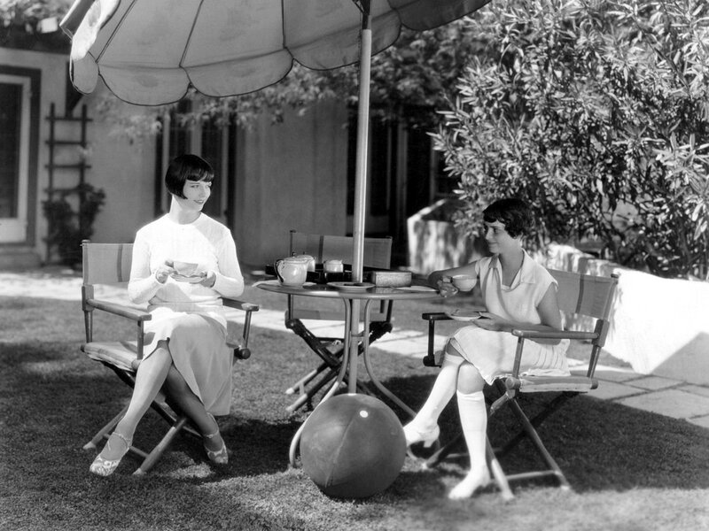 Two Women Having Tea