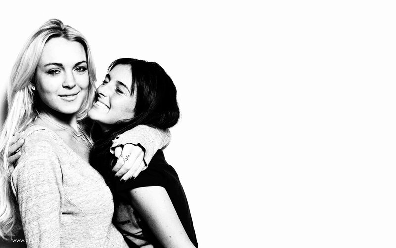 two women hugging
