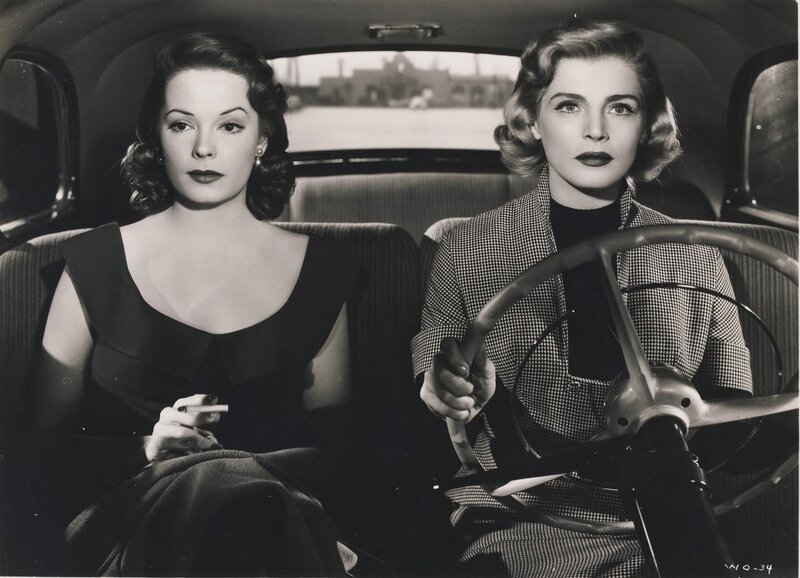 Two Women in a Car — Black