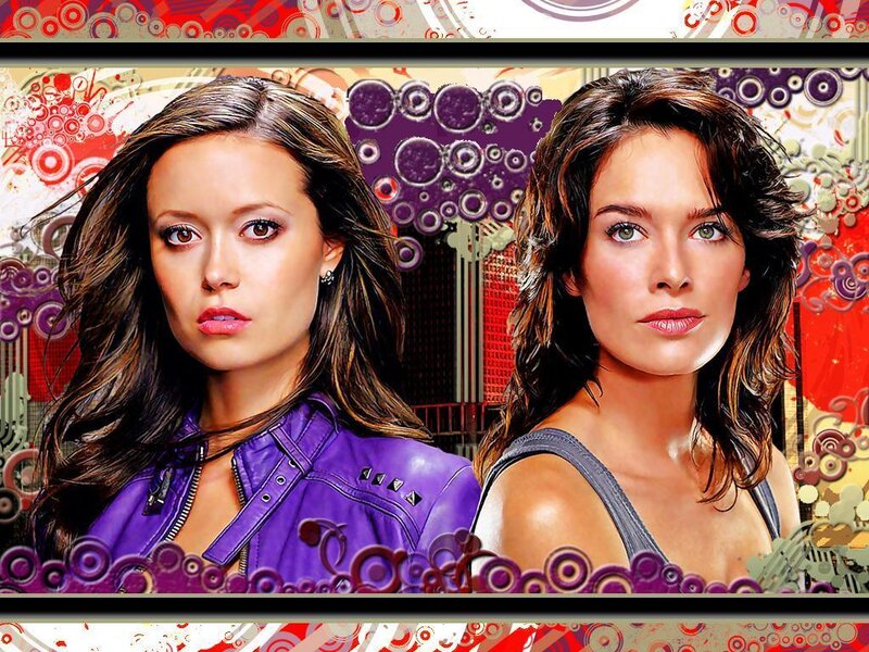 Two Women in a Graphic