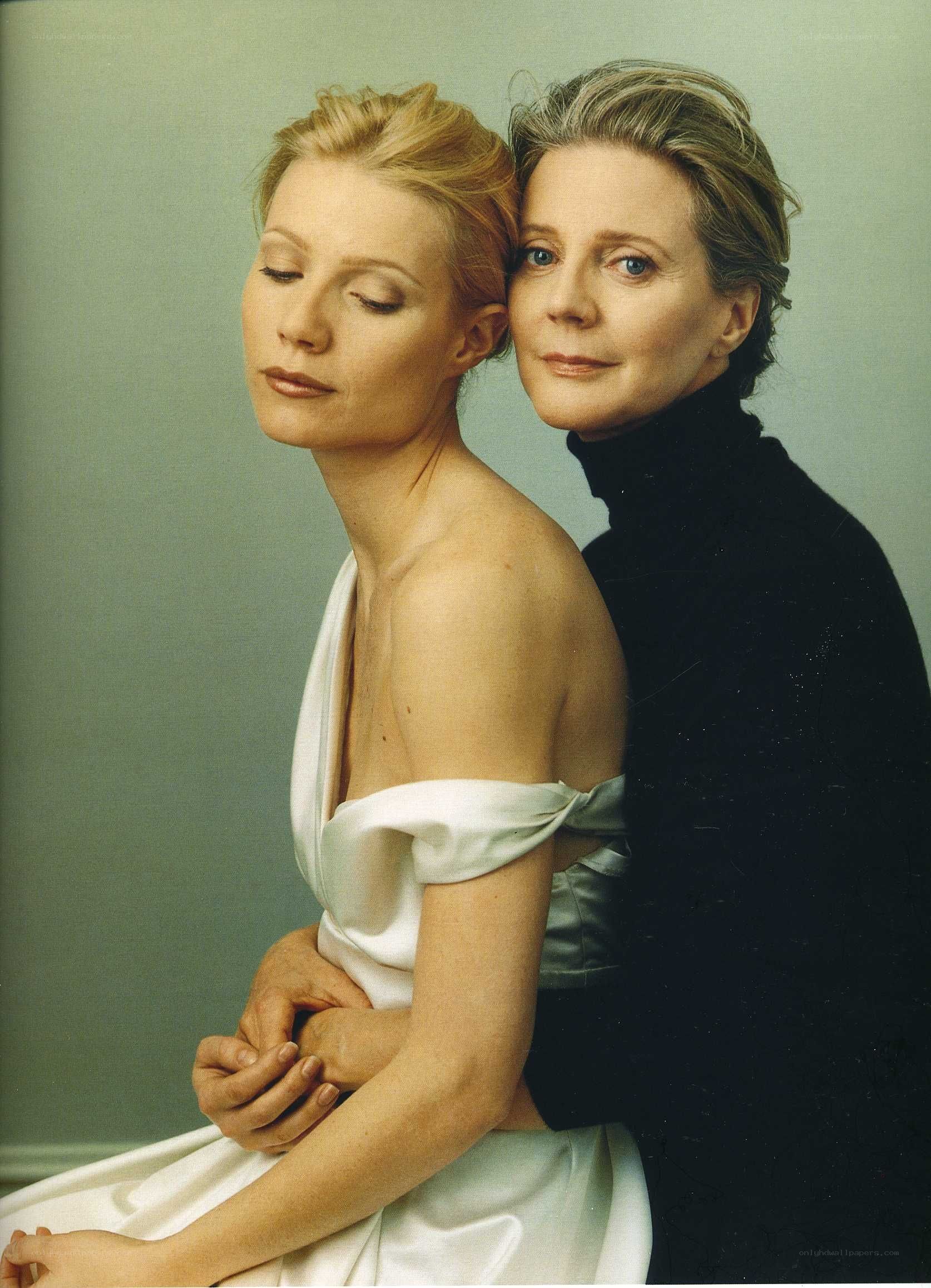 Two women in a portrait