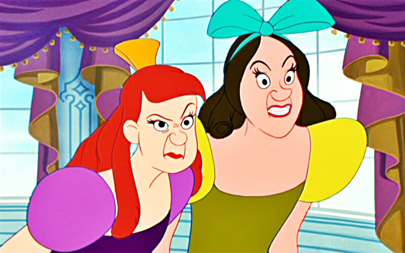 Two Women in a Room — Purple