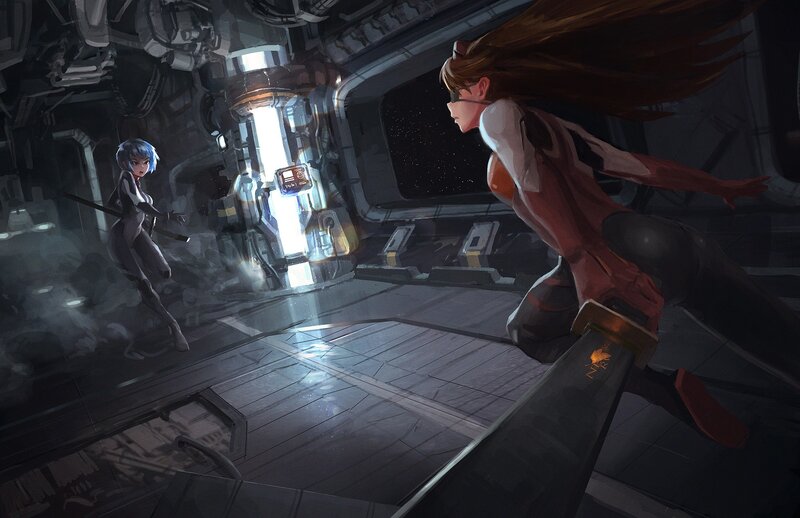 Two Women in a Spaceship