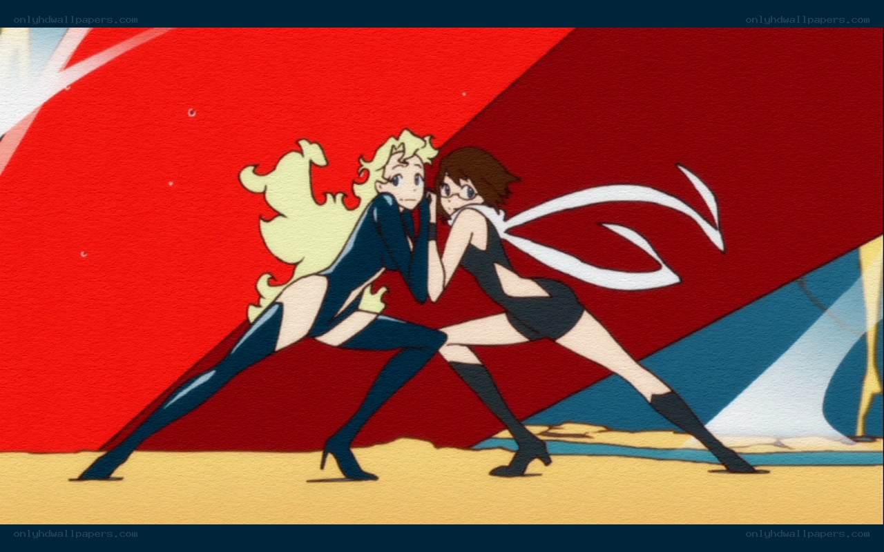 two women in action pose