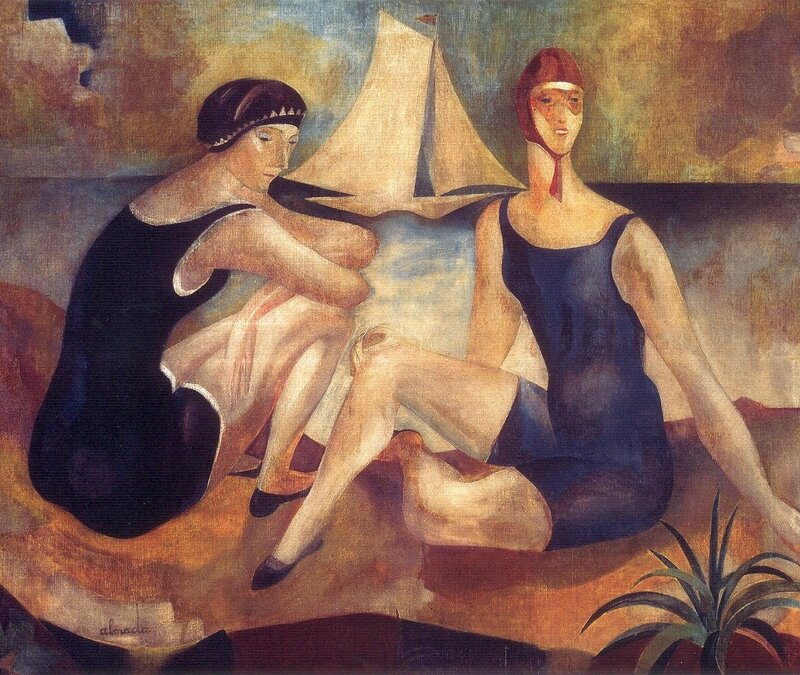Two Women in Bathing Suits
