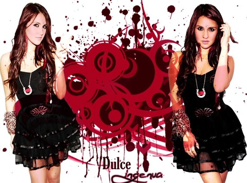 Two Women in Black Dresses — Dramatic, Photograph, Red Splatters