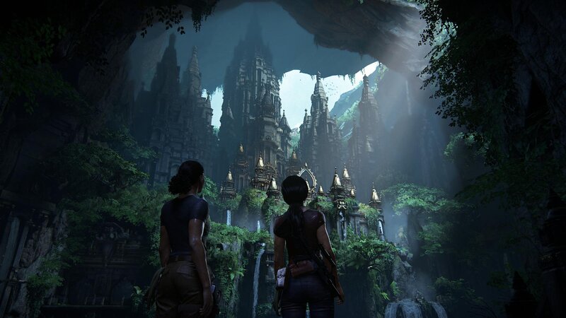 Two Women in Cave