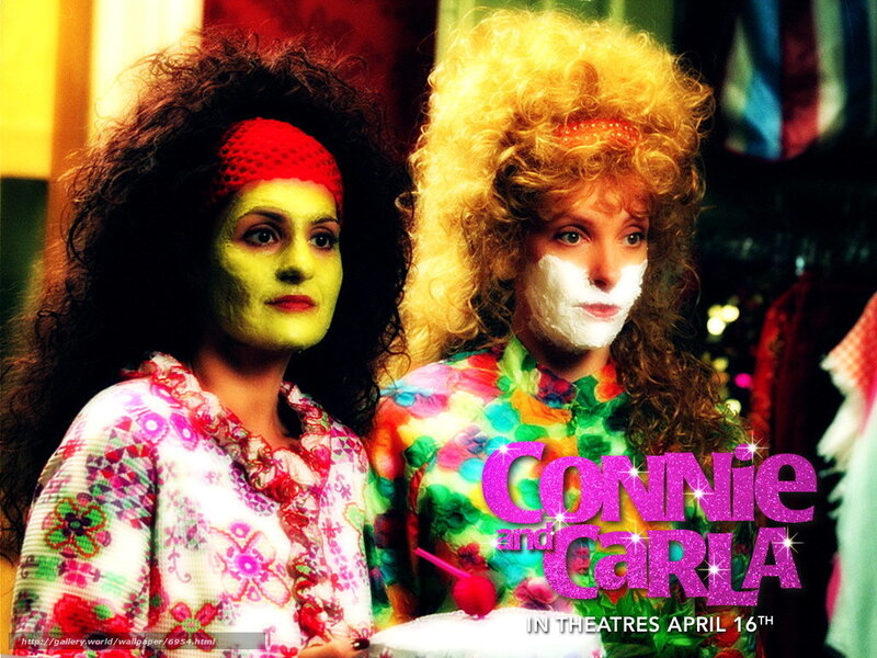 Two Women in Costumes — Pink