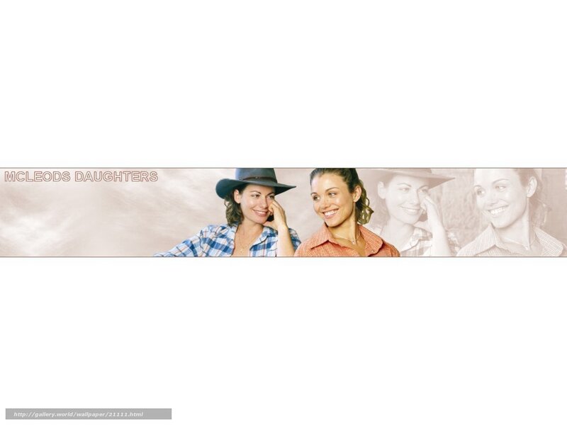 Two Women in Cowboy Hats — Brown
