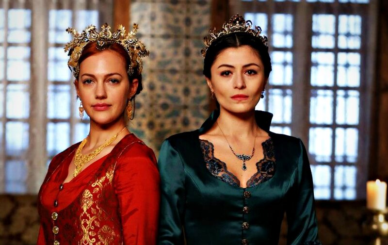Two Women in Crowns
