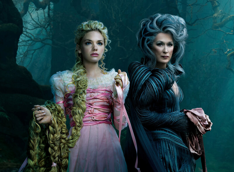 Two Women in Forest — Pink