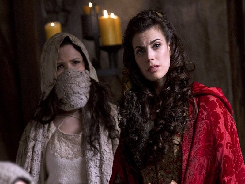 Two Women in Historical Clothing
