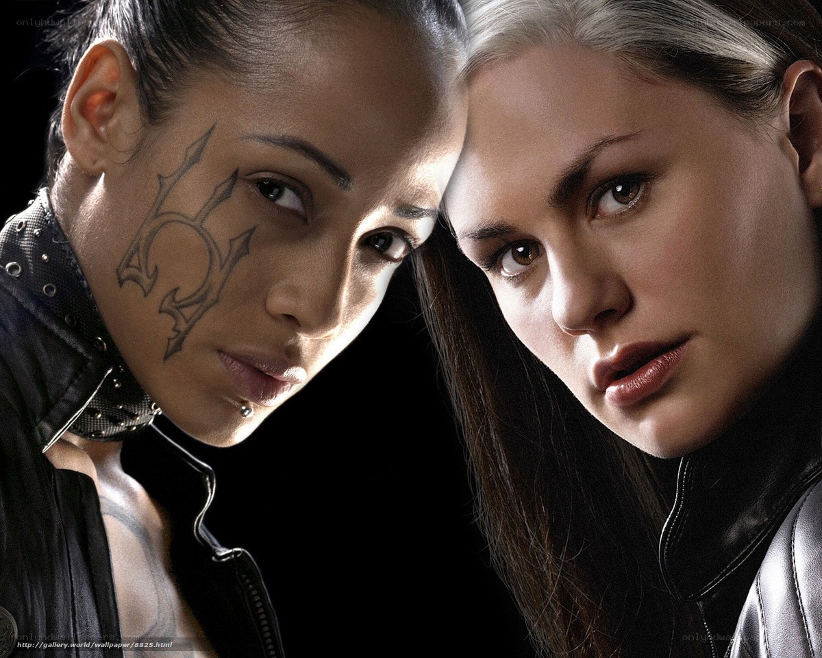 two women in leather jackets