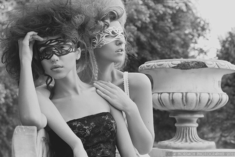 Two Women in Masks