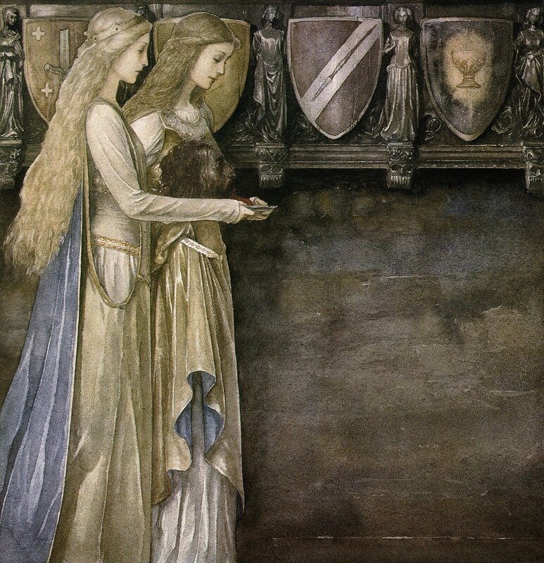 Two Women in Medieval Dress