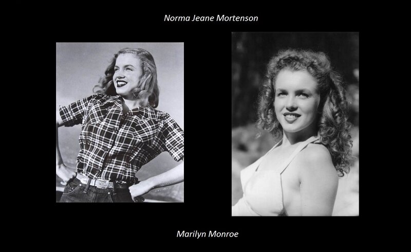Two Women in Photos — Black, Neutral