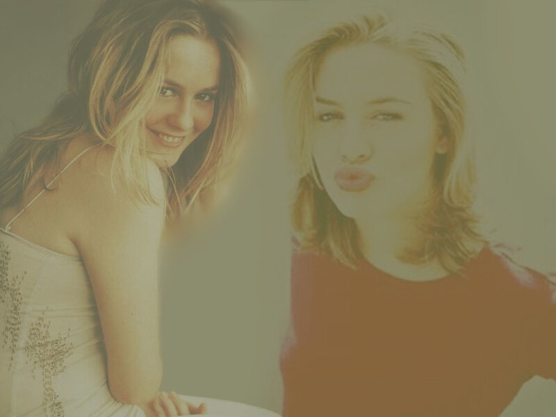 two women in separate photos