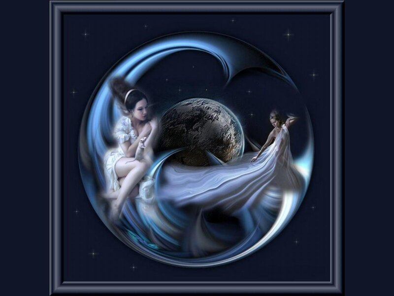 Two Women in Space