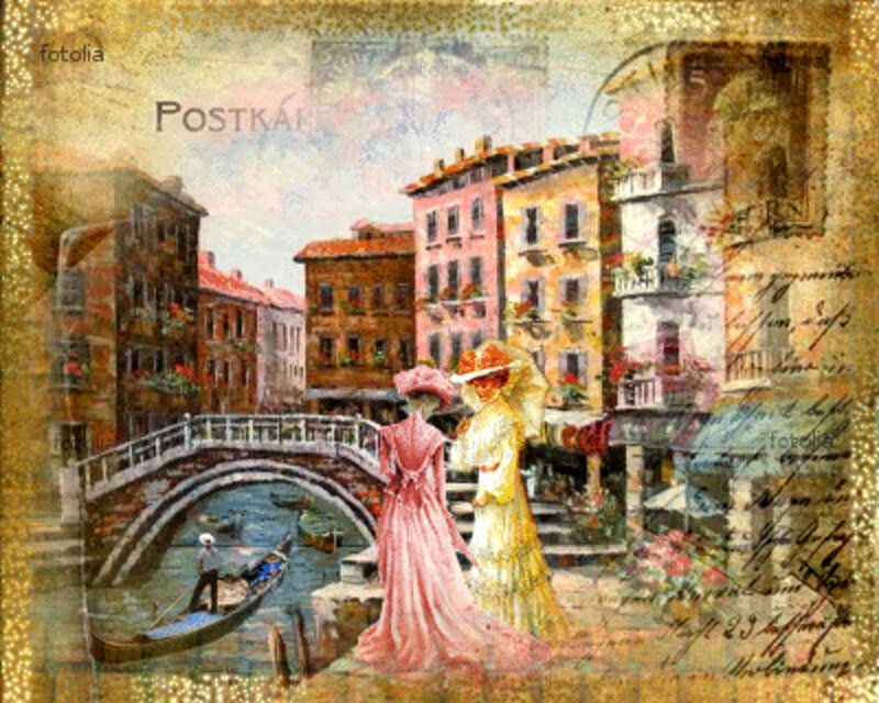 Two Women in Venice