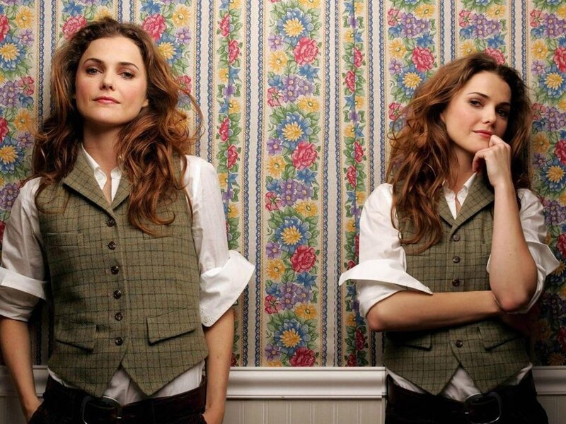 Two Women in Vests