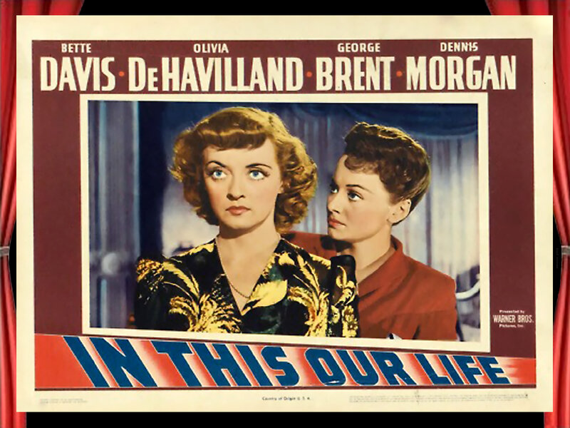 Two Women in Vintage Clothing — Red, Dramatic